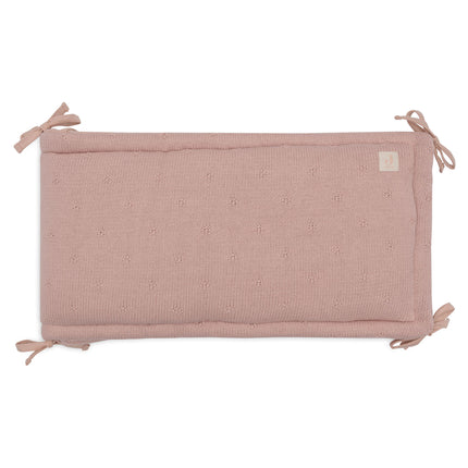 Jollein Box bumper Cosy Knit Wild Rose 180 X 30 cm