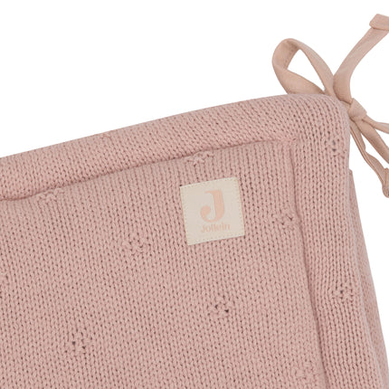 Jollein Box bumper Cosy Knit Wild Rose 180 X 30 cm