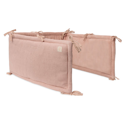 Jollein Box bumper Cosy Knit Wild Rose 180 X 30 cm