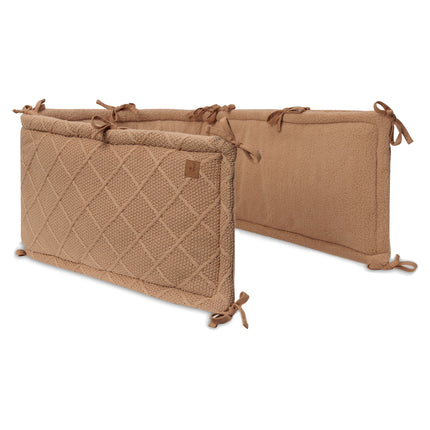 Jollein Box bumper Check Knit Biscuit 180 X 30 cm