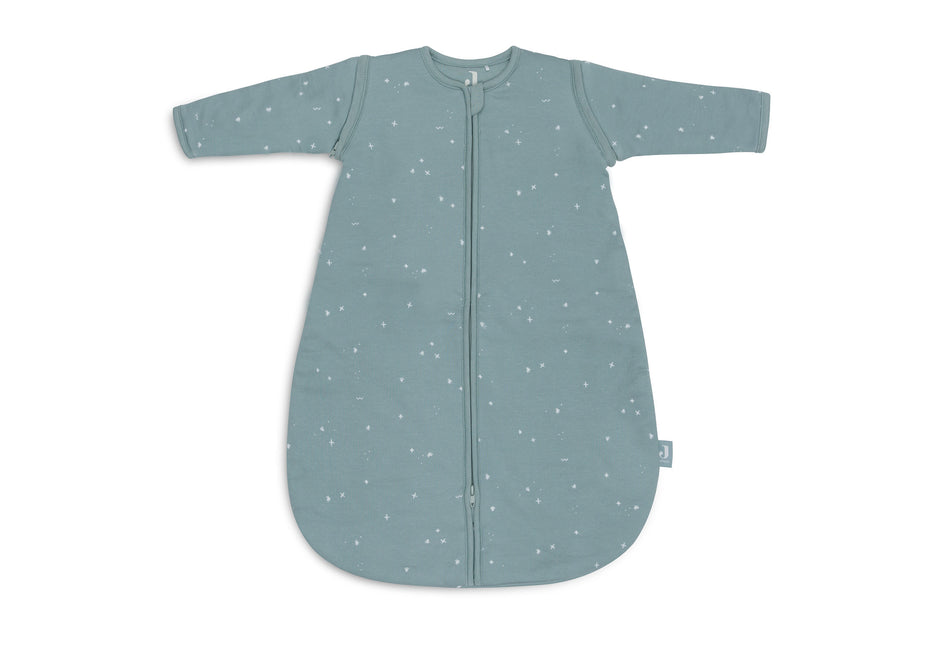 Jollein Śpiworek dziecięcy z odpinanym rękawem okrągły Twinkling Sea Green 60Cm