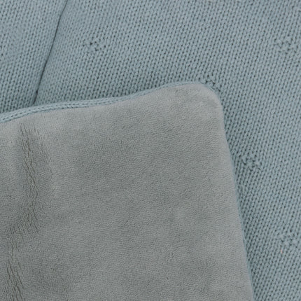 Jollein Boxcloth Cosy Knit Sea Green 75 X 95 cm