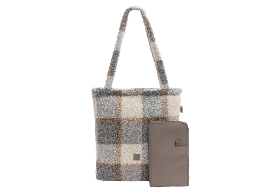 Torba na pieluchy Jollein Shopper Check Boucle