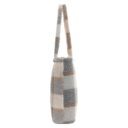 Torba na pieluchy Jollein Check Boucle Shopper