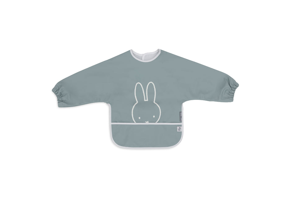 Jollein Śliniak Wodoodporny Miffy Peekaboo Sea Green Z Rękawami