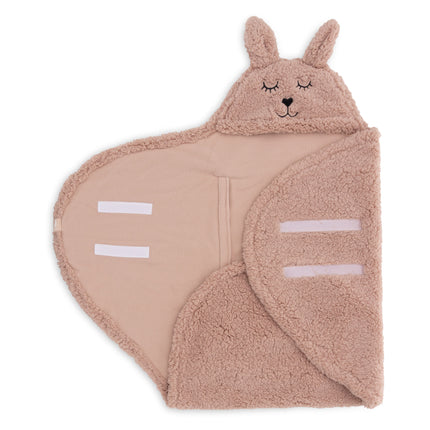 Jollein Wrap Blanket Baby Bunny Wild Rose