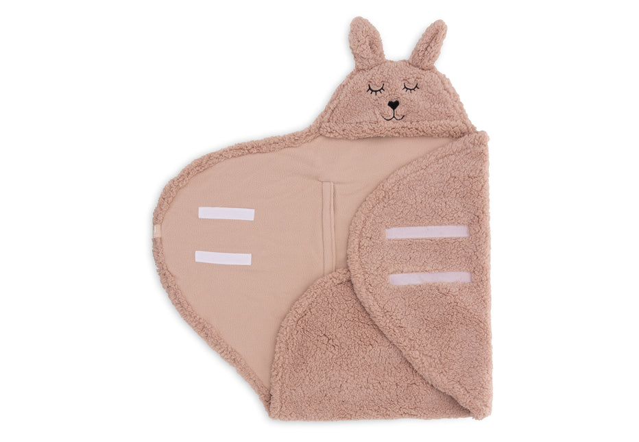 Jollein Wrap Blanket Baby Bunny Wild Rose