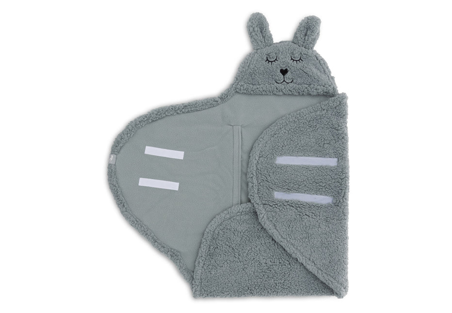 Jollein Wrap Blanket Baby Bunny Sea Green