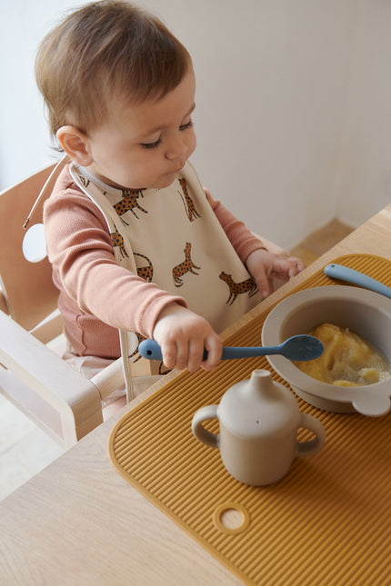 Liewood Baby plate Peony Sandy/Oat 2St