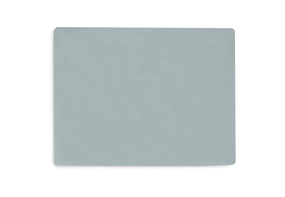 Jollein Prześcieradło na materac Jersey Sea Green 75 X 95 Cm