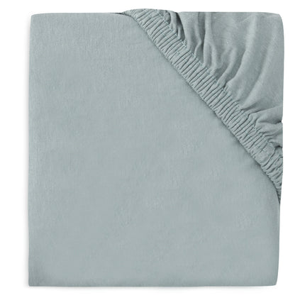 Jollein Prześcieradło na materac Jersey Sea Green 75 X 95 Cm