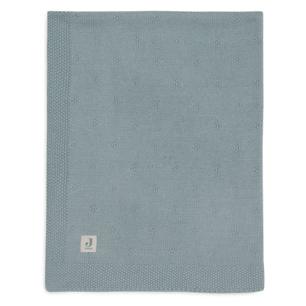 Jollein Kocyk do kołyski Cosy Knit Sea Green 75 X 100 cm