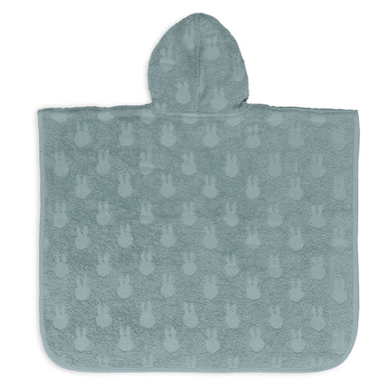 Jollein Bathponcho Miffy Jacquard Sea Green