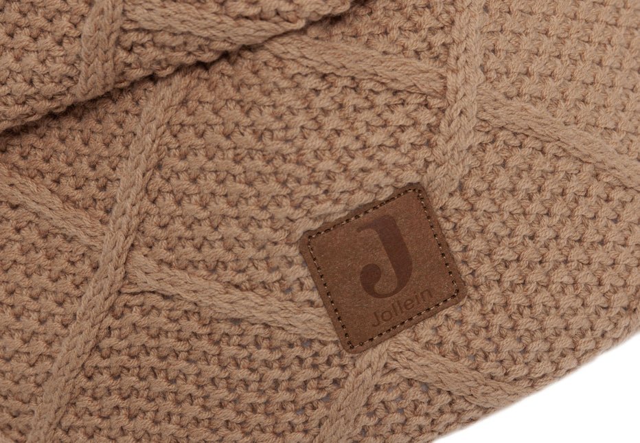 Kosz Jollein Commodity Check Knit Biscuit