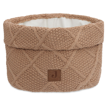 Kosz Jollein Commodity Check Knit Biscuit