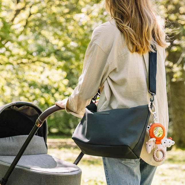 Done by Deer Diaper Bag Black 44x14xH 25cm