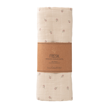 Fresk Swaddle 120x120 cm Berries