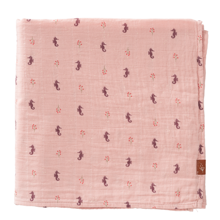 Fresk Swaddle 120x120 cm Konik morski