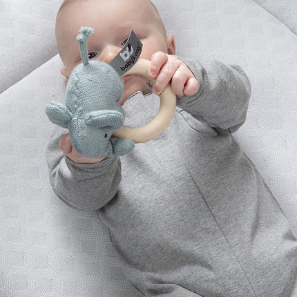 Baby's Only Boxkleed Reef Dusty Grey 75x95cm - Baby's Only - Babywinkel - 8720512361124