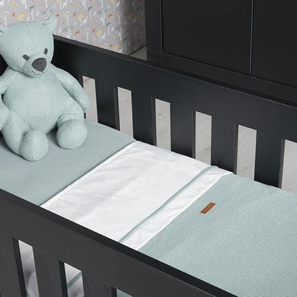 Baby's Only Dekbedovertrek Classic Mint 100x135cm - Baby's Only - Babywinkel - 8719075020432