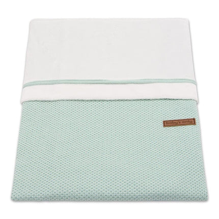 Baby's Only Dekbedovertrek Classic Mint 80x80cm - Baby's Only - Babywinkel - 8719075021088