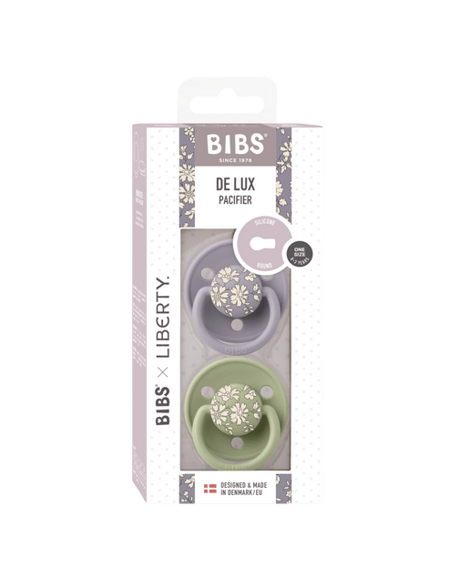 BIBS Speen Liberty De Lux Sage 2St - BIBS - Babywinkel - 5713795243198