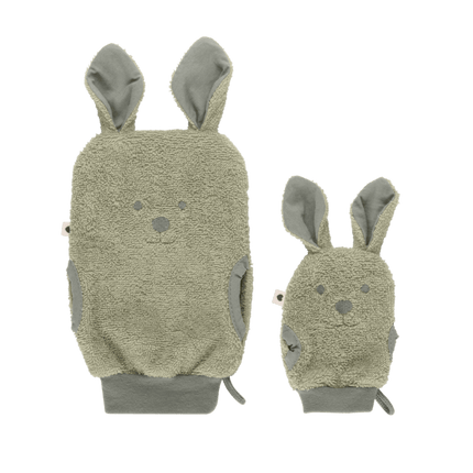 BIBS Washand Set Kangaroo 2 - delig Sage - BIBS - Babywinkel - 5713795242238