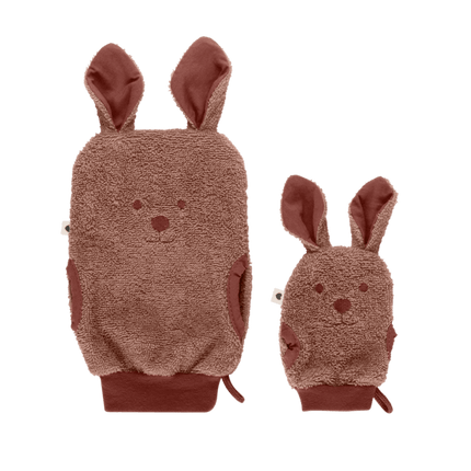 BIBS Washand Set Kangaroo 2 - delig Woodchuck - BIBS - Babywinkel - 5713795242269