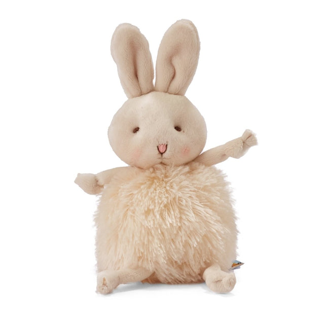 Bunnies By The Bay Knuffel Roly Poly Konijn Creme 13cm - Bunnies By The Bay - Babywinkel - 843584020619