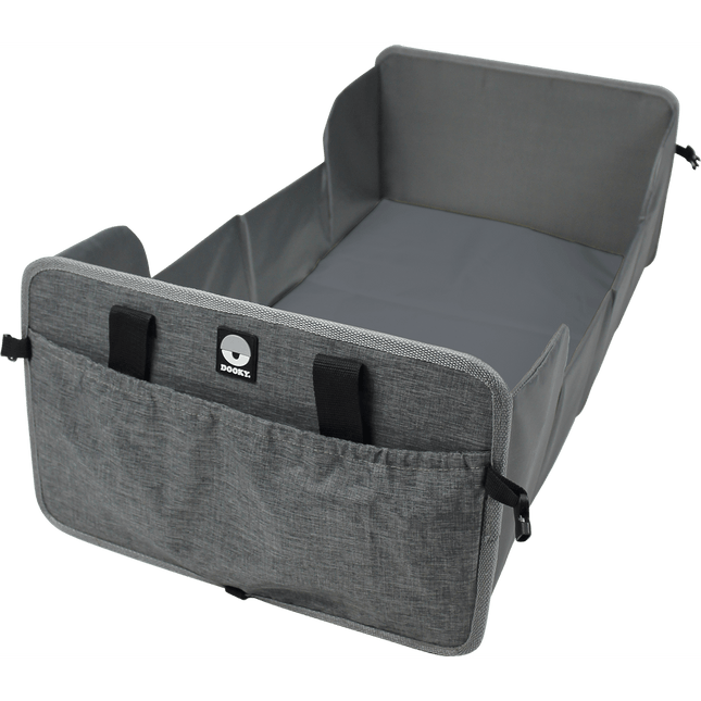 Dooky Campingbedje Baby Grey Melange - Dooky - Babywinkel - 5038278003947