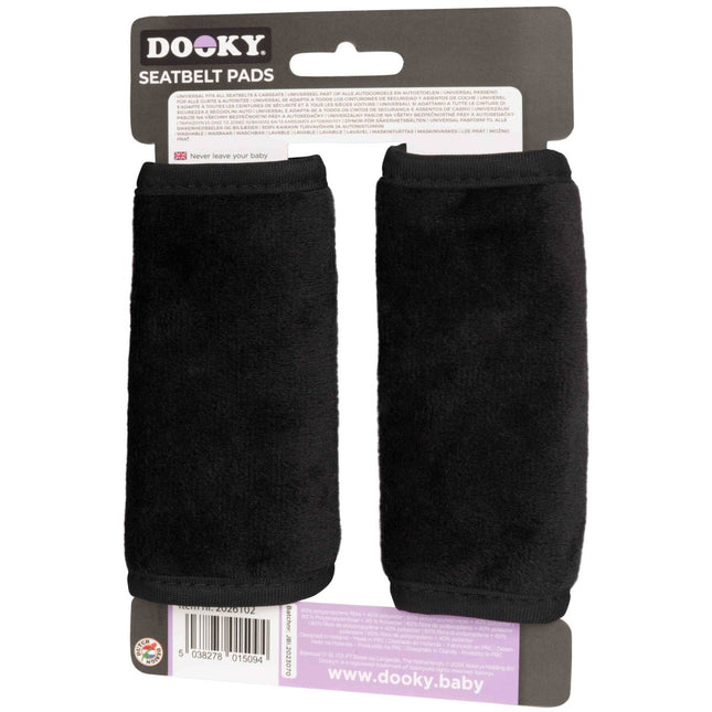 Dooky Gordelbeschermer Black 2St - Dooky - Babywinkel - 5038278015063