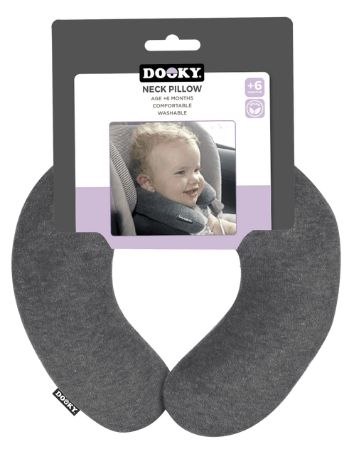 Dooky Kussen Nek Donker Grijs - Dooky - Babywinkel - 5038278003886