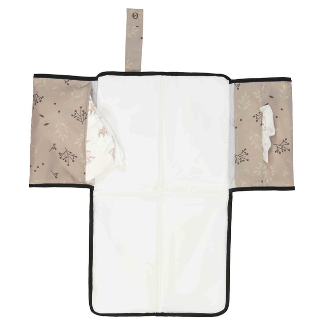 Dooky Verschoningsmat 3 In 1 Romantic Leaves Beige - Dooky - Babywinkel - 5038278011676