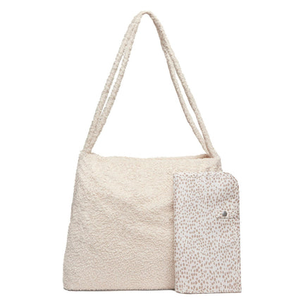 Torba na pieluchy Jollein Shopper Boucle Naturalna