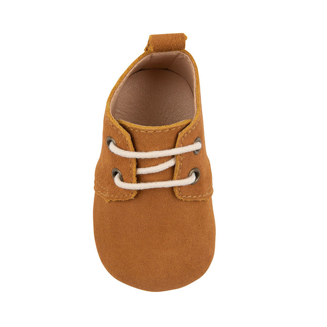 Baby Dutch Baby Shoes Cognac Suede