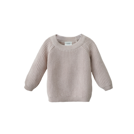 Dziecięcy sweter Mushie Chunky Knit Beige