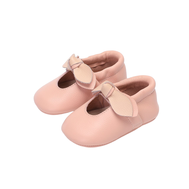 Buty dziecięce Baby Dutch Lilly Pink Suede