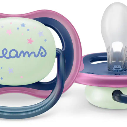 Smoczek Philips Avent +6 miesięcy Air Night Star/Dream