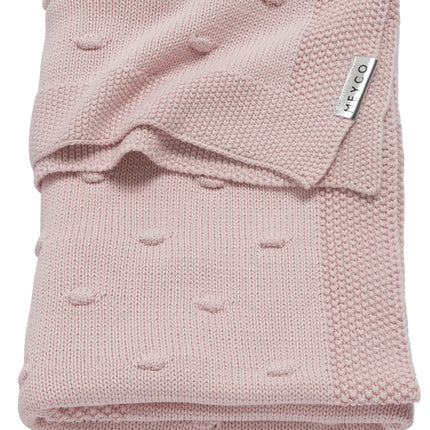 Meyco Cradle Blanket Knots Pink