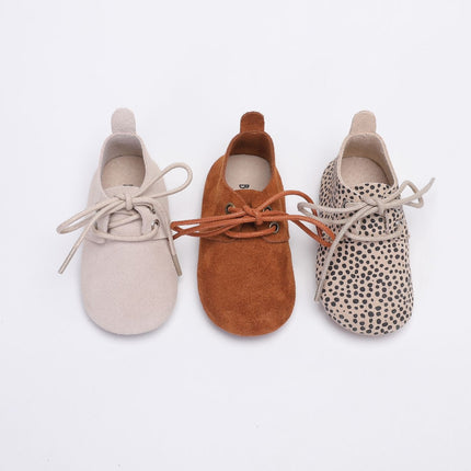 Buty dziecięce Baby Dutch Nova Ecru Suede