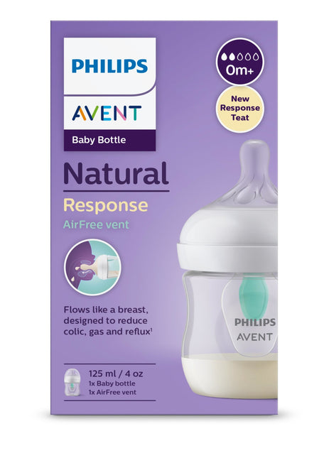 Butelka dla niemowląt Philips Avent Airfree 125 ml