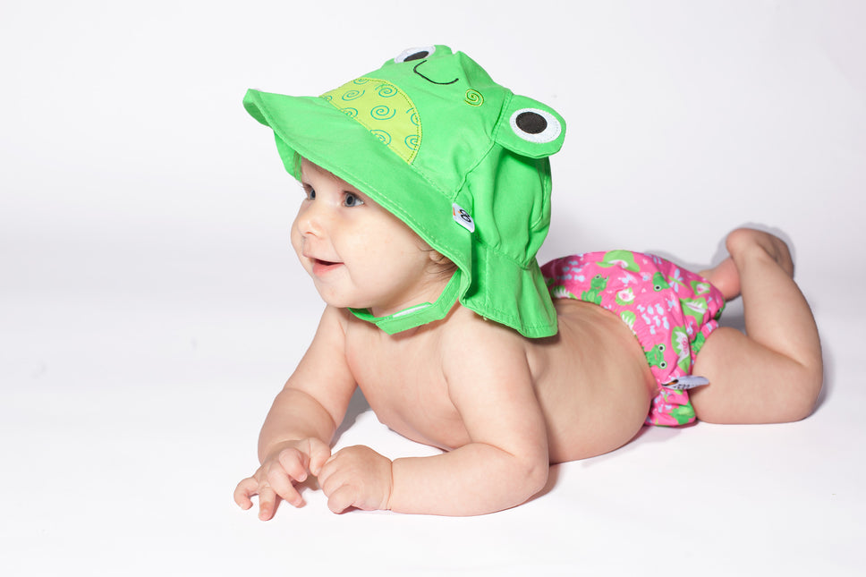 Zoocchini Swim Nappy Frog Set 6-12 miesięcy