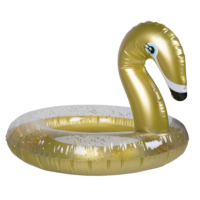 Opaska na ramię dla dzieci Swim Essentials Swim Band Child Swan Gold With Glitter 57Cm