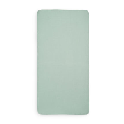 Jollein Prześcieradło Jersey Ash Green 40x90cm