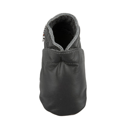 Baby Dutch Baby Shoes Plain Anthracite