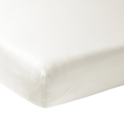 Meyco Prześcieradło Jersey Box Materac 75X95cm Offwhite