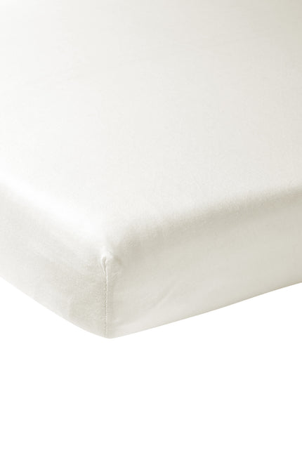 Meyco Prześcieradło Jersey Box Materac 75X95cm Offwhite