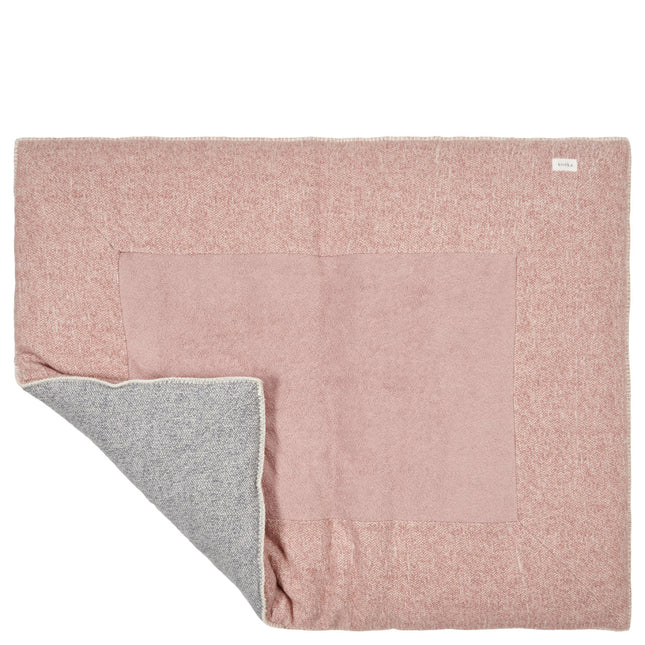 Koeka Boxcloth Vigo Old Pink/Sparkle Grey 80x100cm