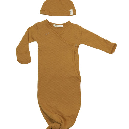 Śpiworek do spania Snoozebaby Baby Cocon Incl Hat Toffee 60cm