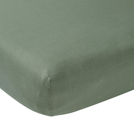 Meyco Prześcieradło Jersey 70X140/150 Forest Green